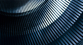 Close-up of circular metal pattern