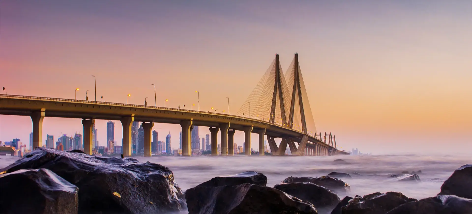 Bridge in Mumbia, India