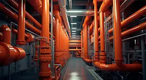 Pipeline industrial facility